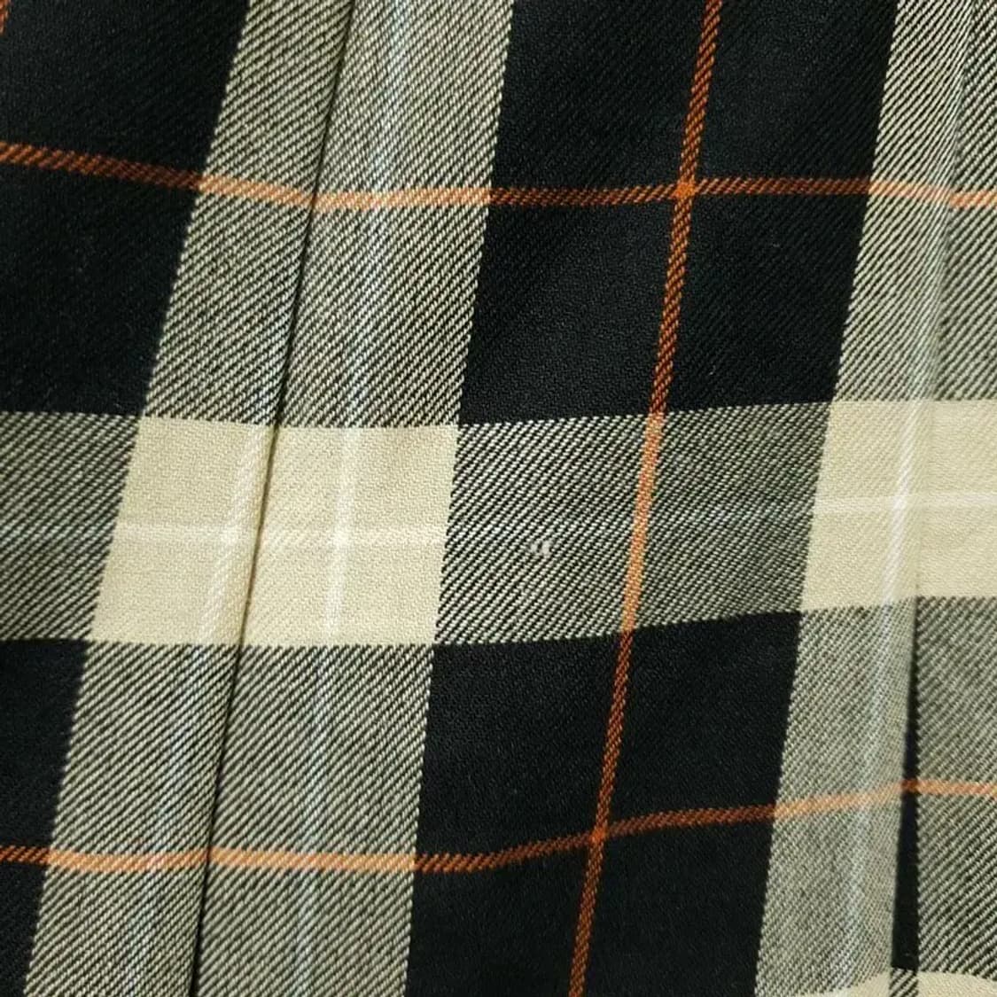 닥스 체크 플리츠 스커트 76-100_S1531 상품이미지3