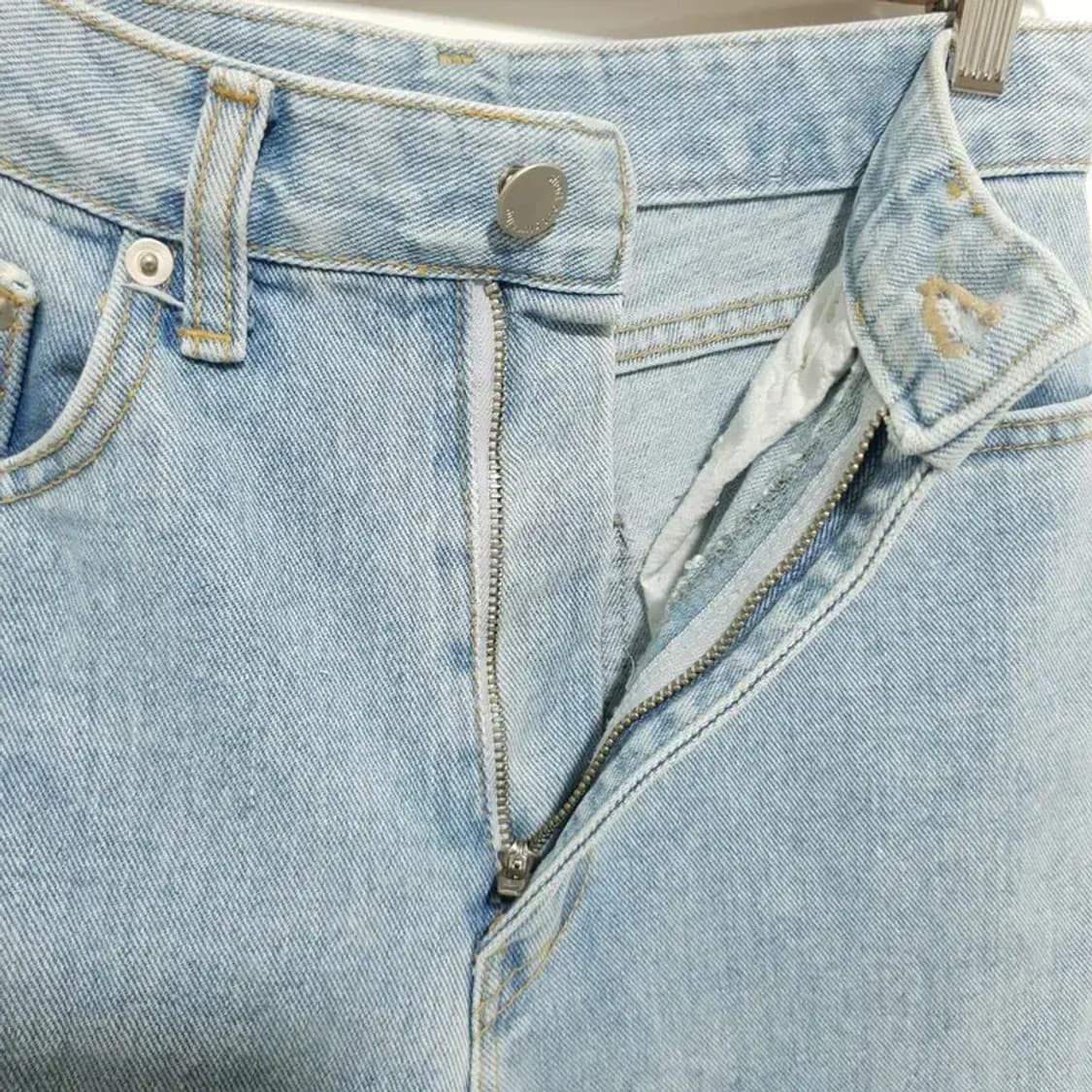 쇼트벗스터닝 데님 팬츠 S_M1787 상품이미지7