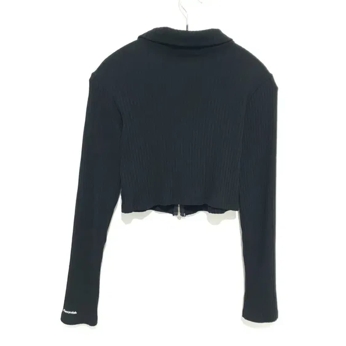 팬시클럽 투웨이 카라 크롭 집업 F_M1796 상품이미지5