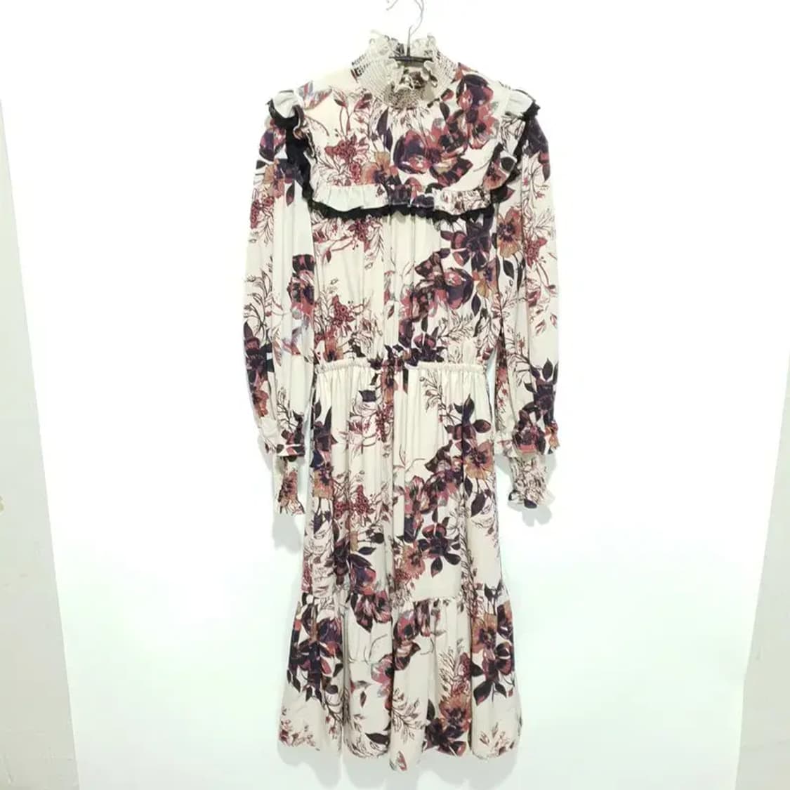 에고이스트 하이넥 롱 원피스 55_M1782 상품이미지1