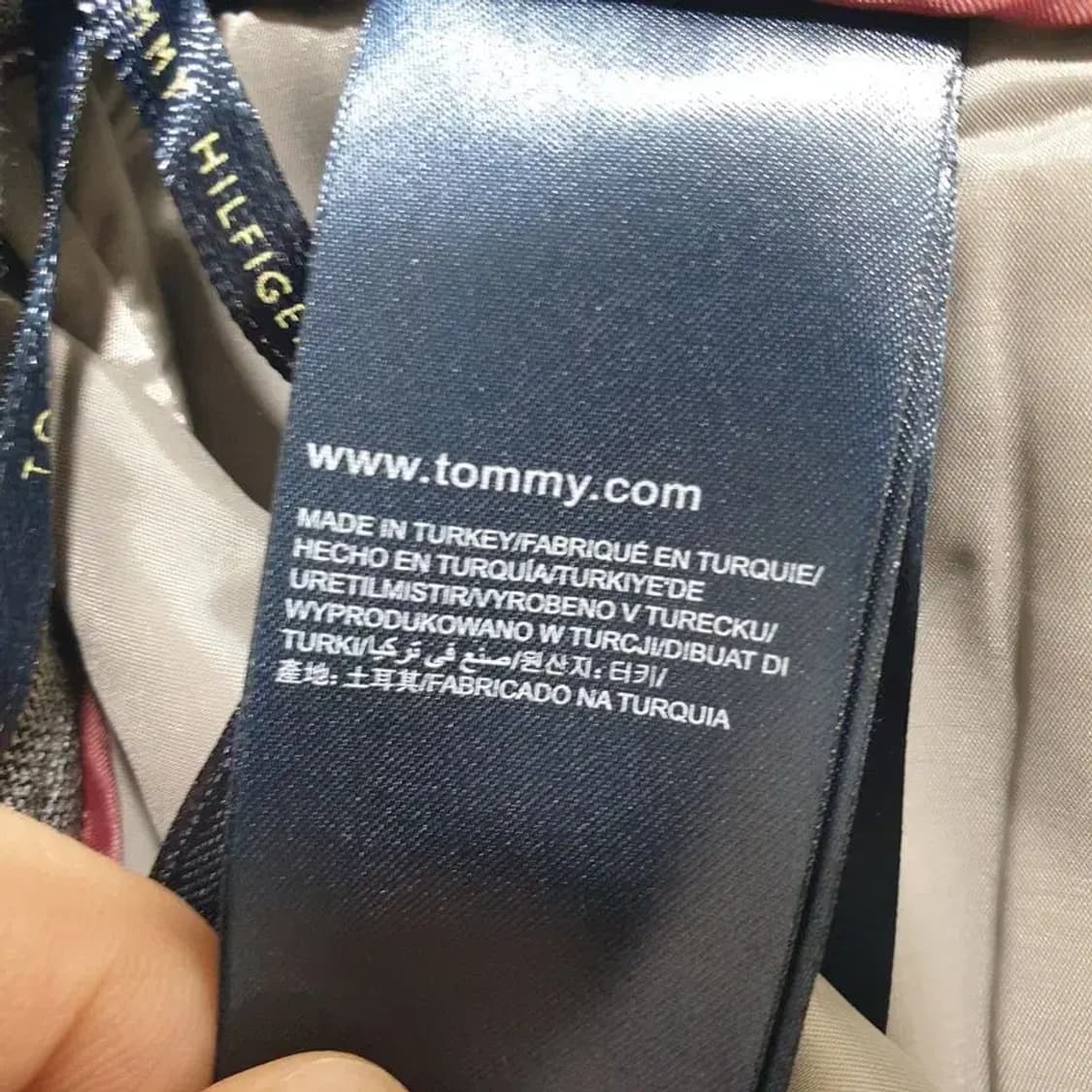 타미힐피거 체크 스커트 4_S1532 상품이미지8