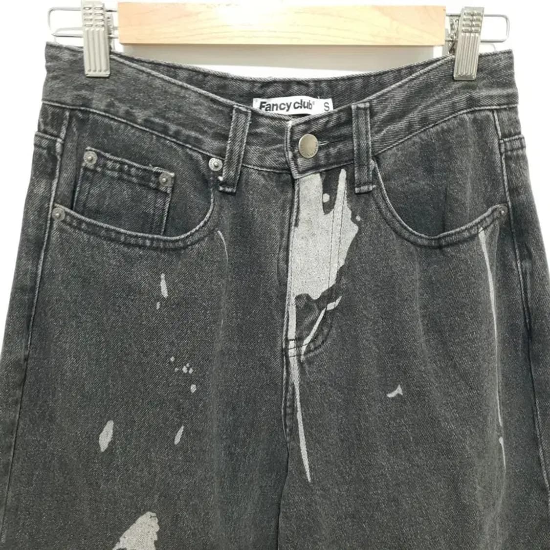 팬시클럽 블린더 프린터 데님 팬츠 S_M1789 상품이미지2