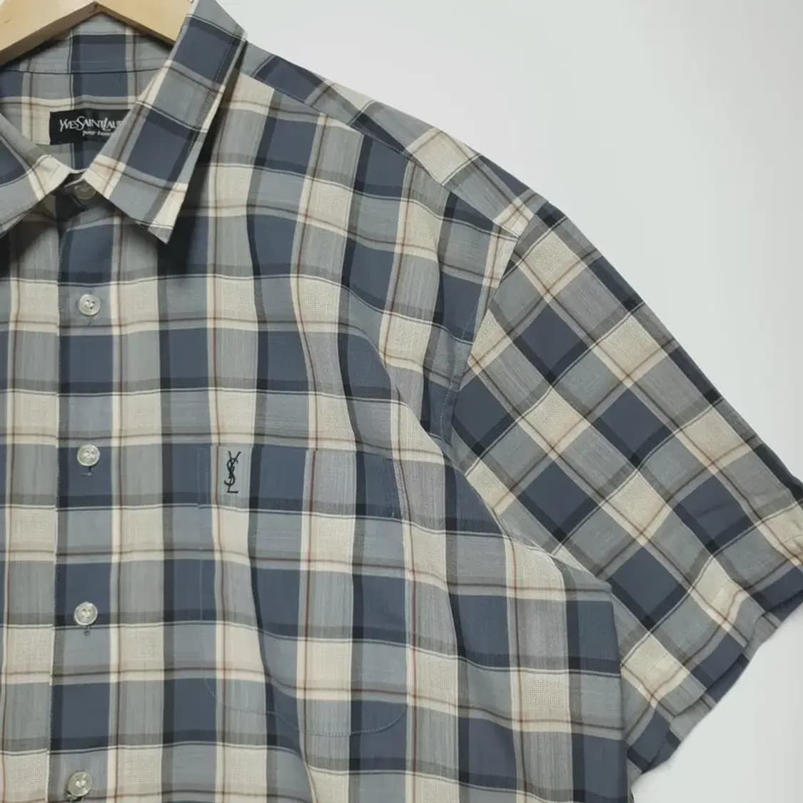 입생로랑 반팔 셔츠/110_F454 상품이미지3