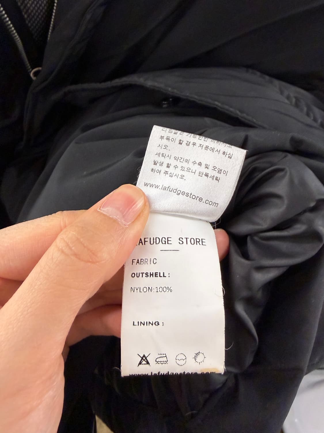 Lafudge Store hood padding L 상품이미지7