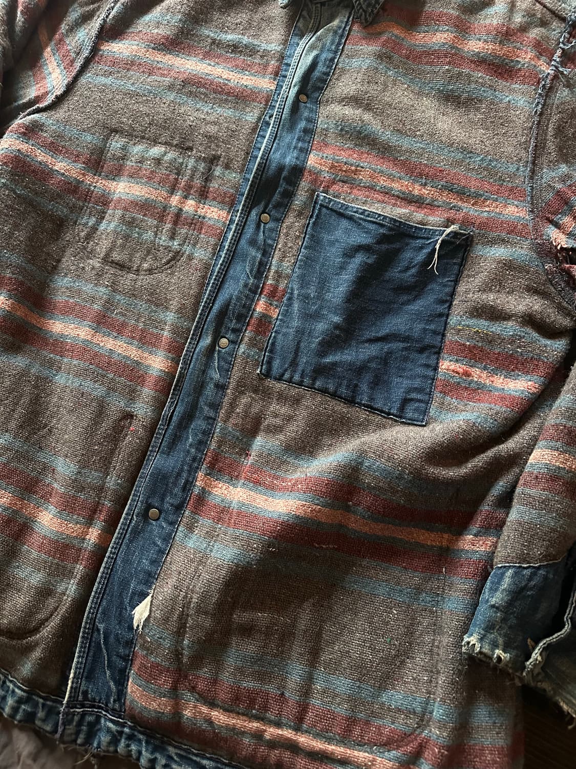 50s Vintage Hercules Denim Work Jacket 상품이미지8