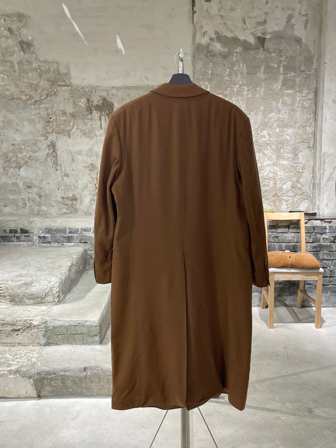 에두아르트 드레슬러 브라운 클래식 캐시미어 코트 상품이미지6