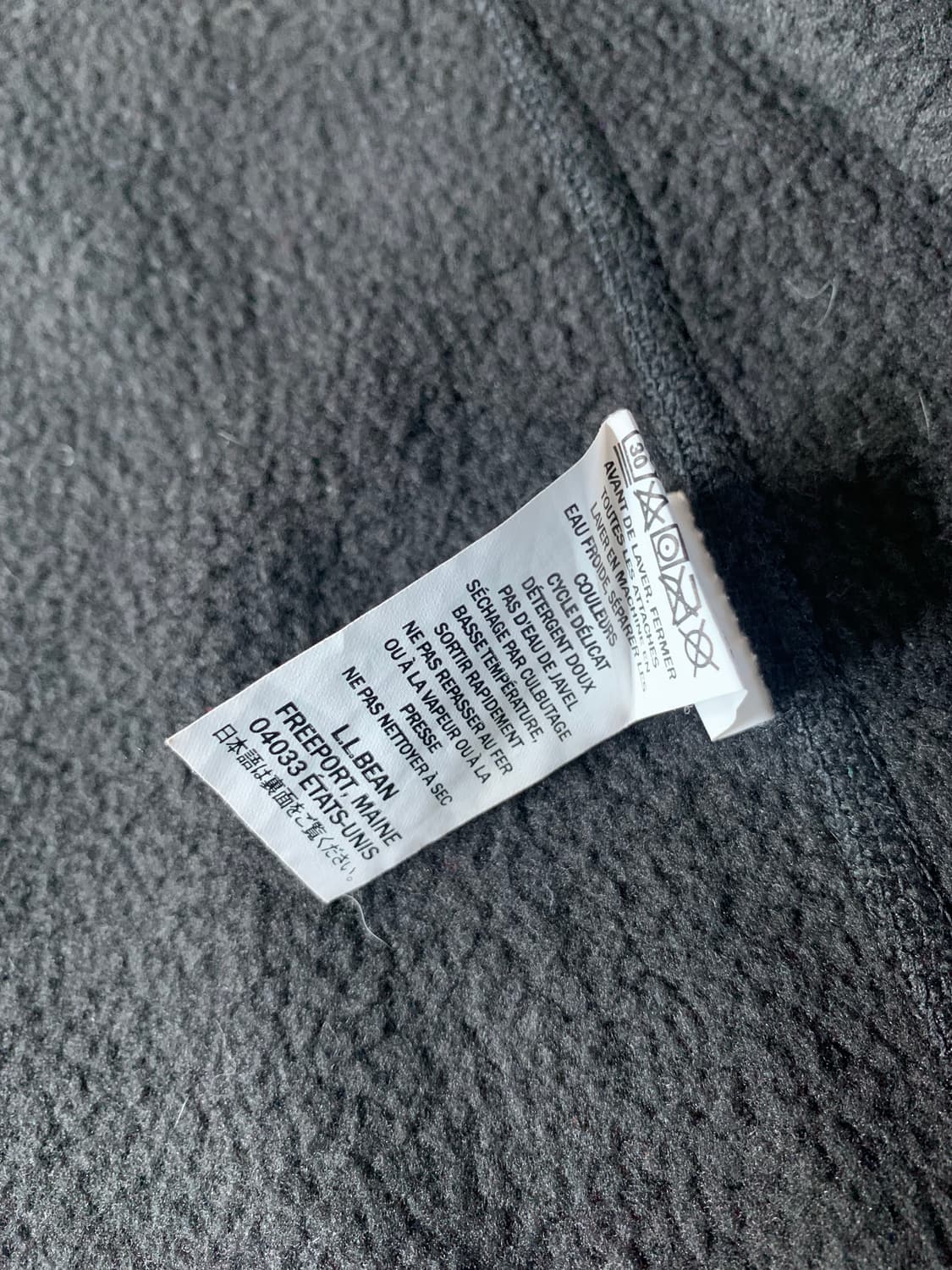 엘엘빈(L.L.Bean) 플리스 풀집업 자켓 상품이미지4