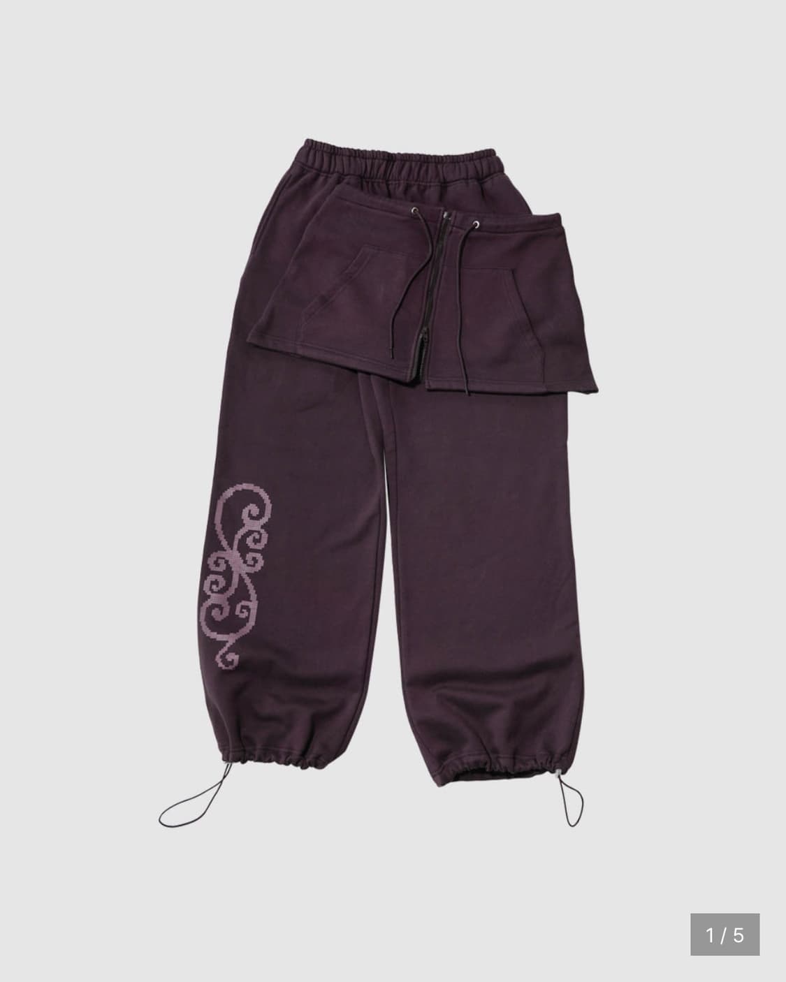 인앤양 Skirt sweat pants set 상품이미지1