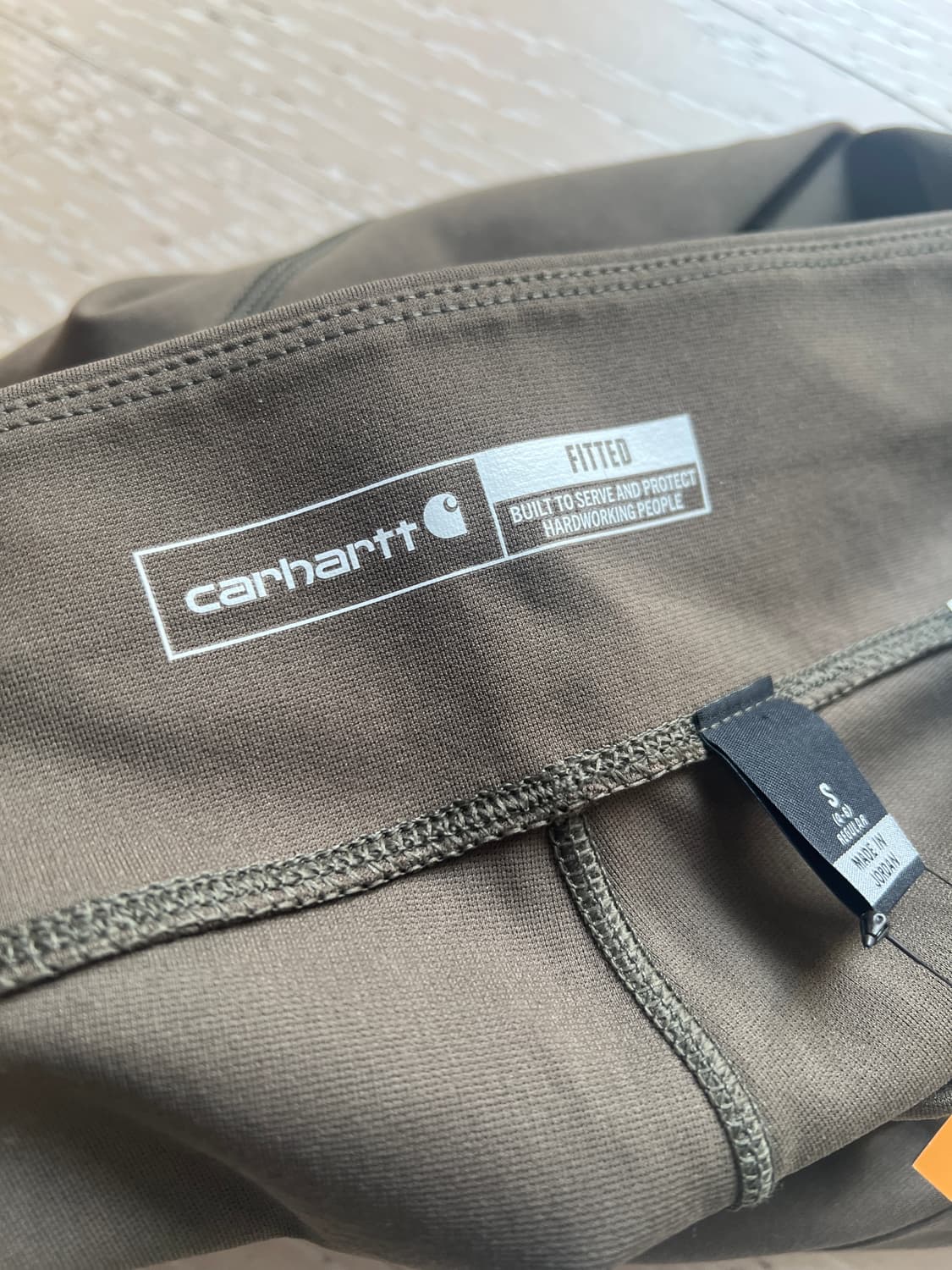 Carhartt  레깅스 바지 새상품 카키 여서닝 상품이미지4