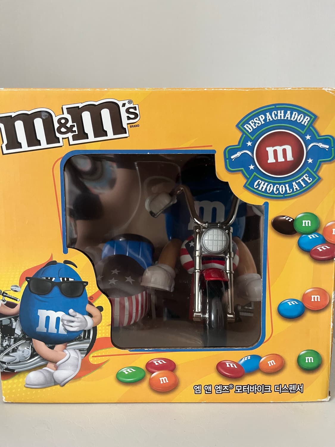 M&M 엠앤엠즈 오토바이 성조기 디스펜서 새상품 상품이미지1