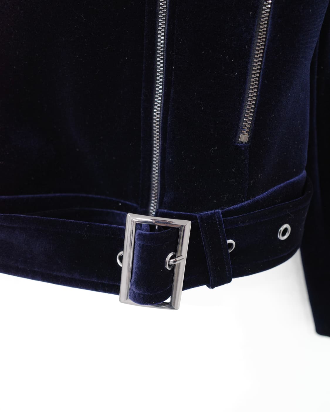 Emporio Armani Velvet Biker Jacket 상품이미지3