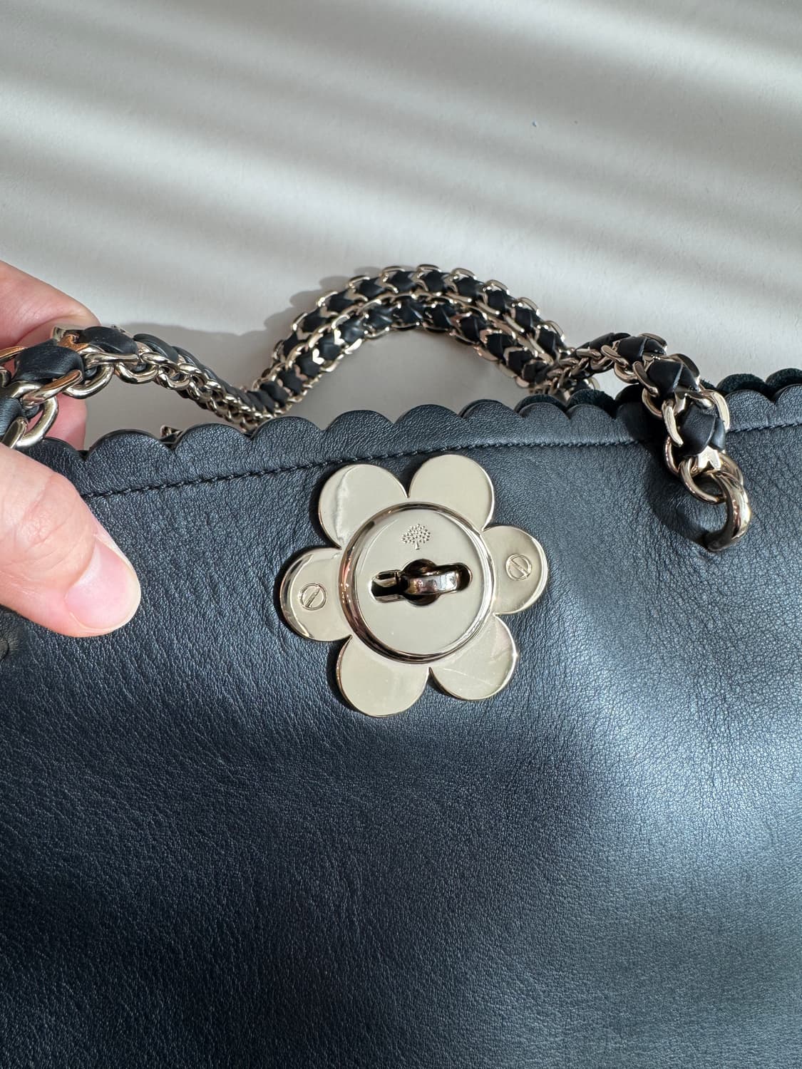 멀버리 블랙 숄더 토트백 상품이미지2