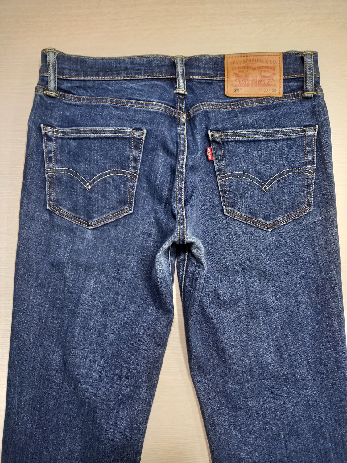 30 리바이스511 워싱 스판 슬림일자진 30-213 상품이미지4