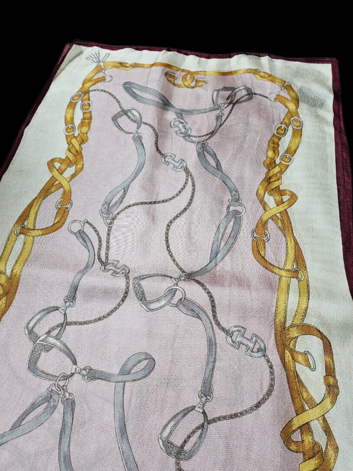 [정품/새상품] 닥스(DAKS) 100% 실크스카프(상태 최상/선물추천) 상품이미지8