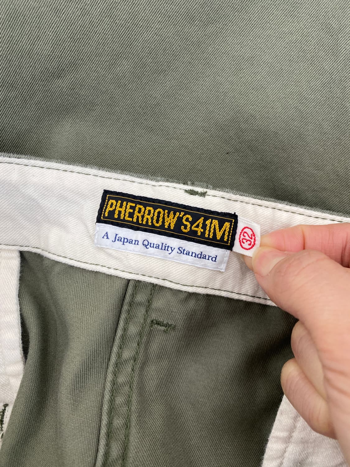 페로우즈 U.S.Army M-41 치노 팬츠 상품이미지7