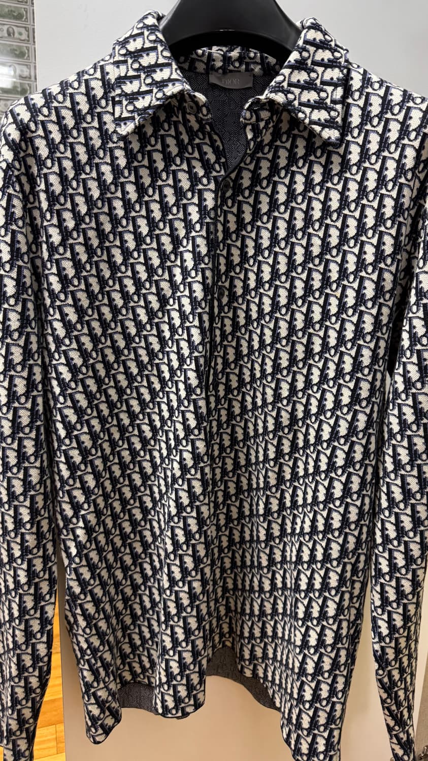 디올 오블리크 셔츠 m 상품이미지1