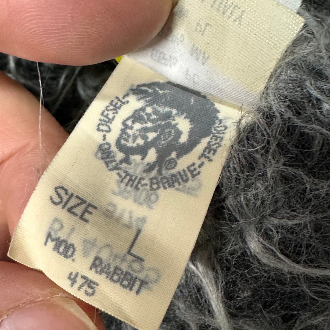 디젤 이태리 몽골리안 퍼 나일론 자켓 L 상품이미지9