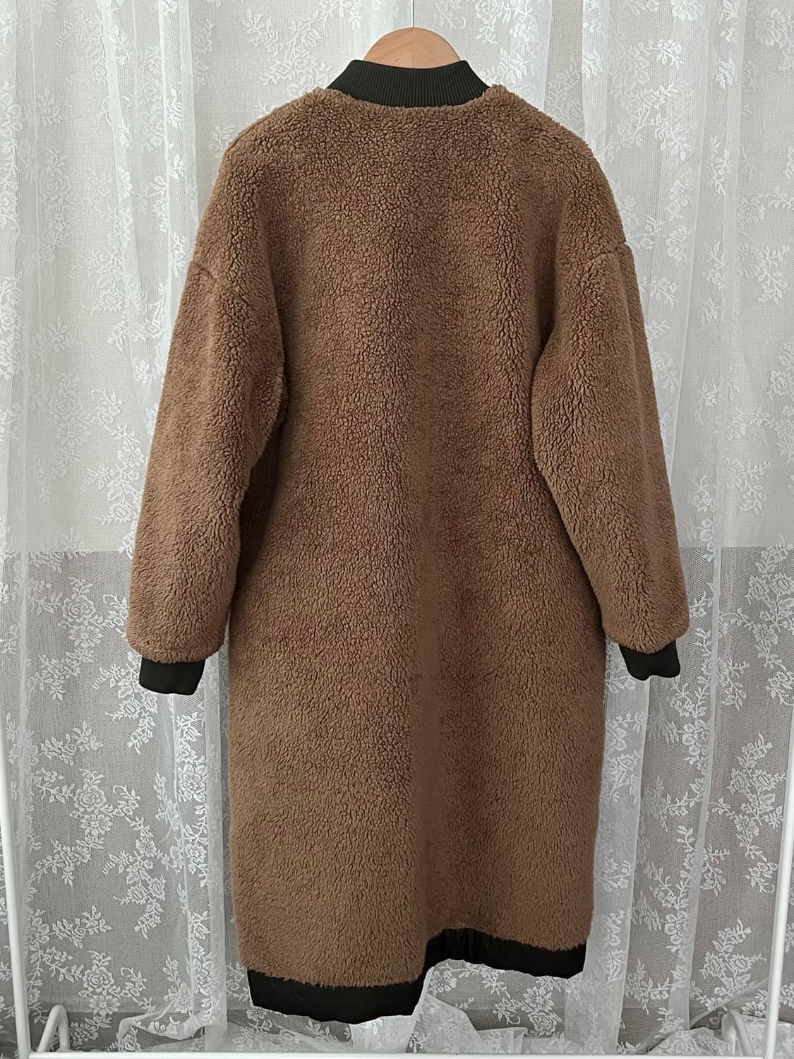 90) 코오롱 키퍼 롱 리버시블 자켓 카키 브라운 상품이미지5