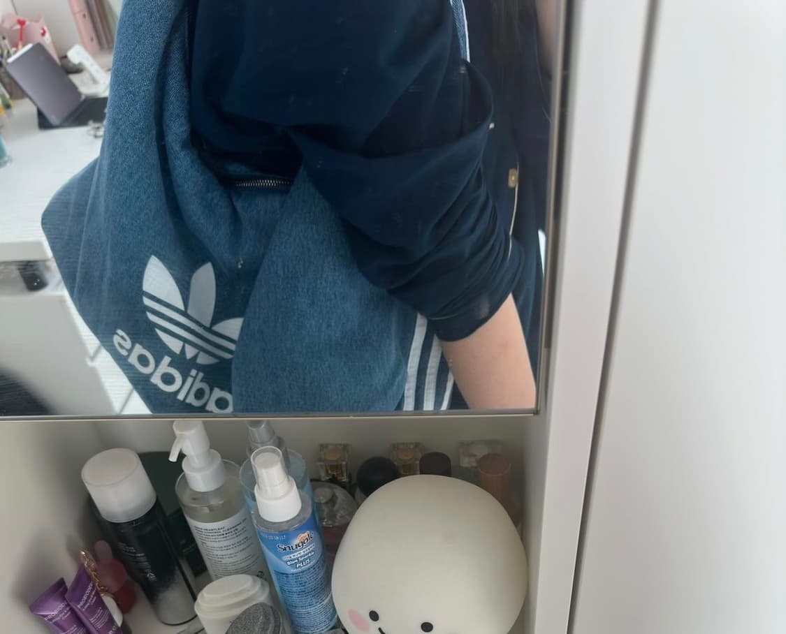 아디다스 데님 호보백 블루 상품이미지3