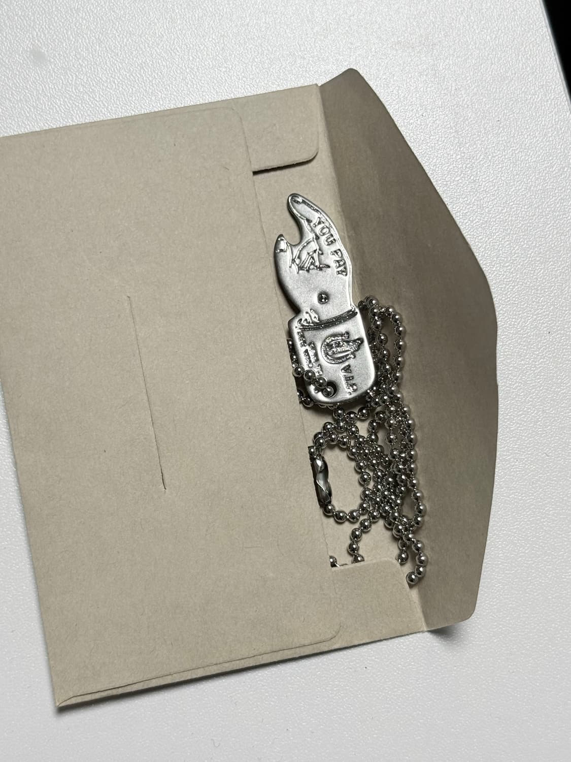 히스테릭글래머 유페이 목걸이 새상품 상품이미지1