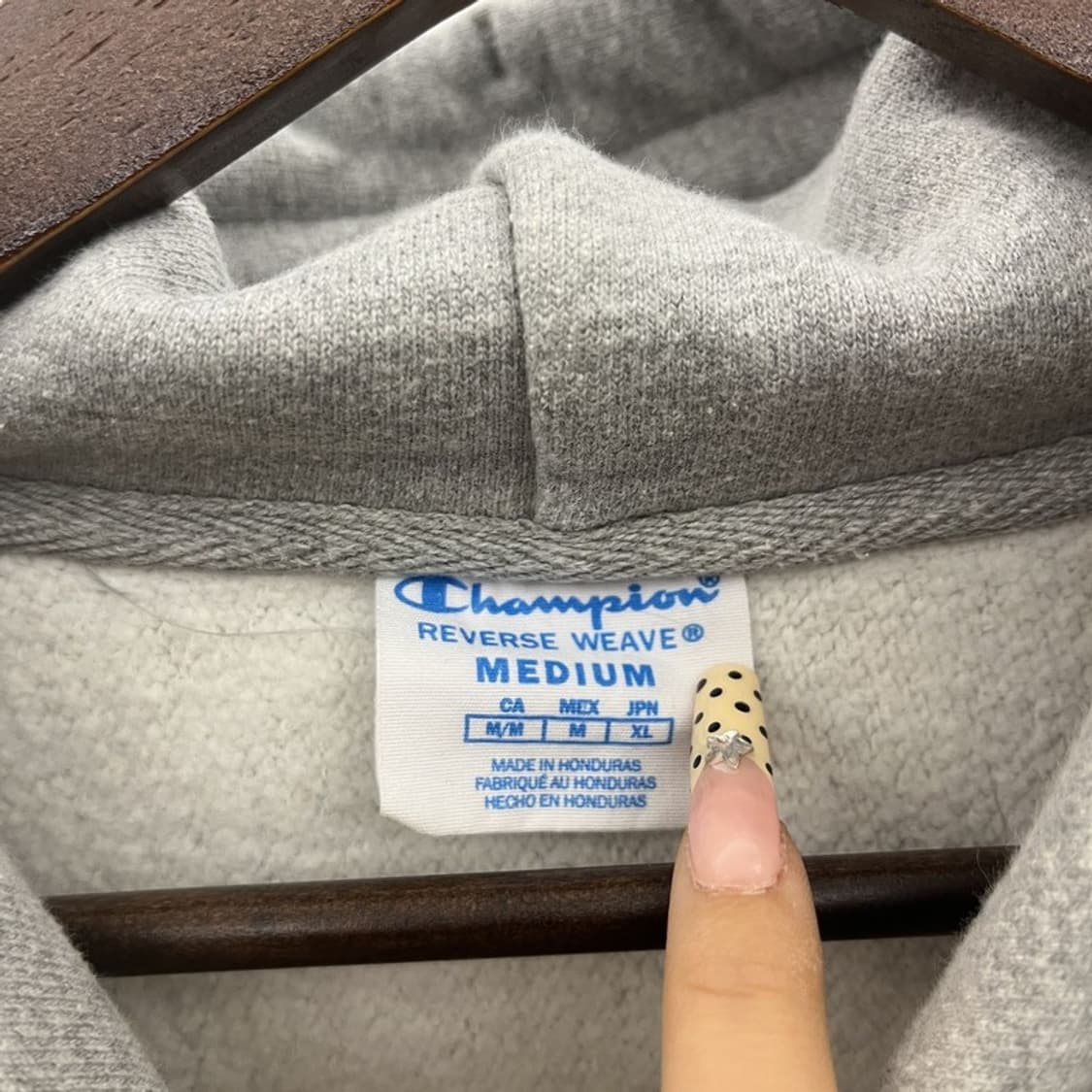 챔피온 리버스위브 빈티지 모던캐주얼 스몰로고 후드티 M C09827 상품이미지5