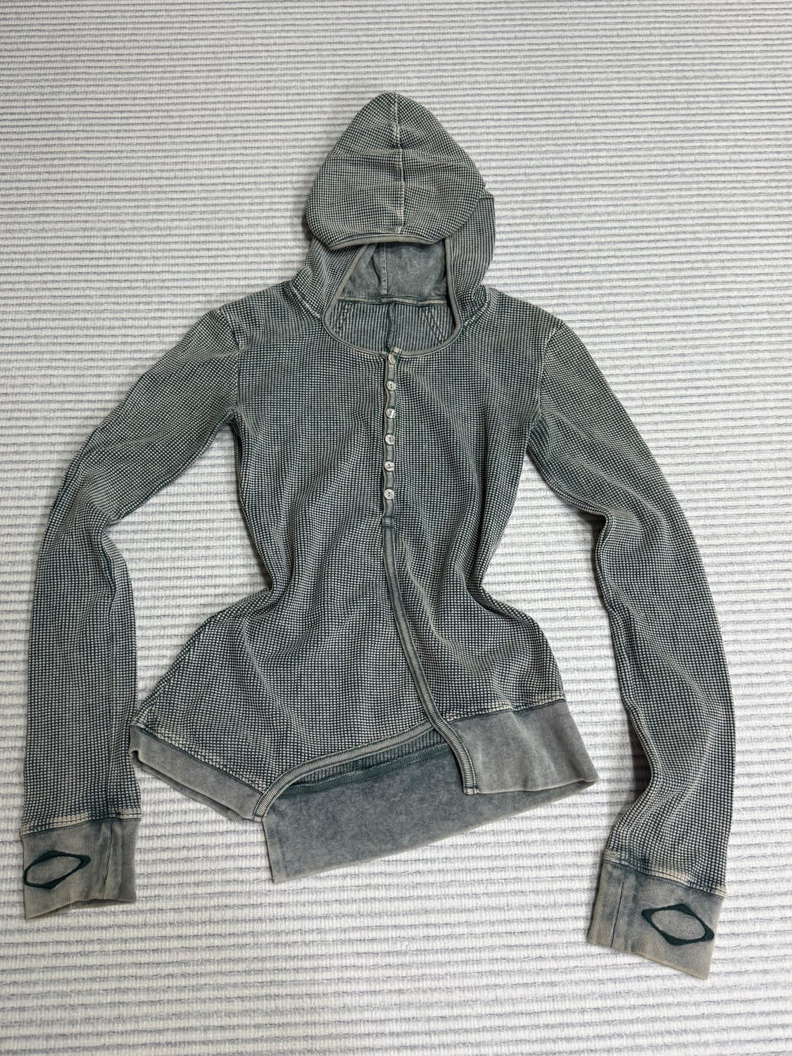 미스치프 레이어드 와플 후디 세트 상품이미지4