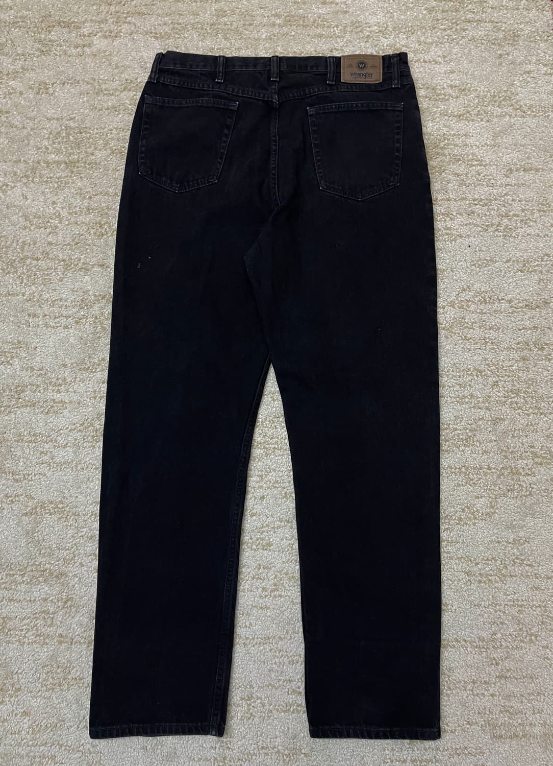 [38x34] 90s 랭글러 블랙 데님 릴렉스 핏wrangler 상품이미지2