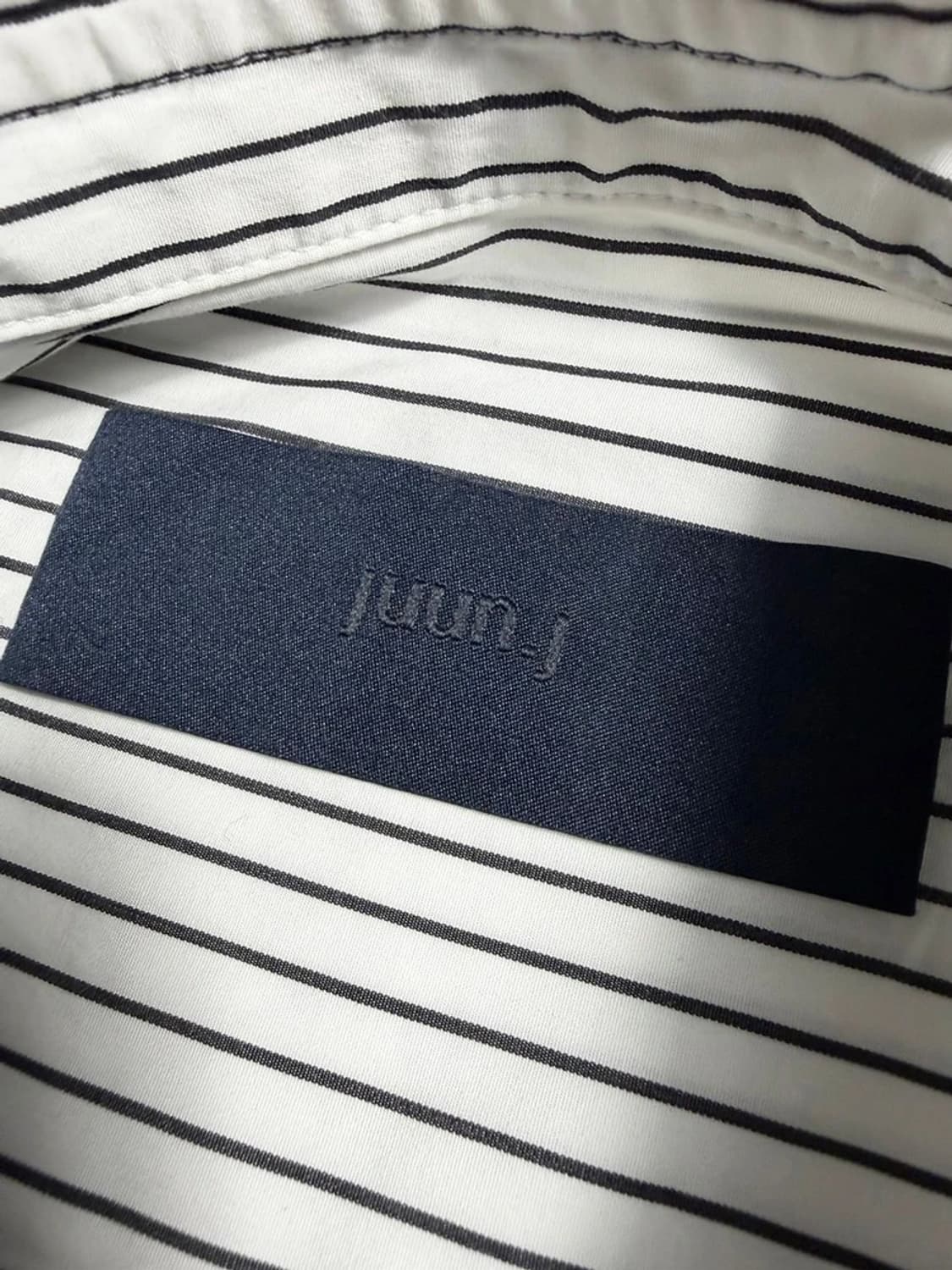 준지 JUUN.J 17SS 스트라이프 레터링 오버 셔츠 R2372 상품이미지7