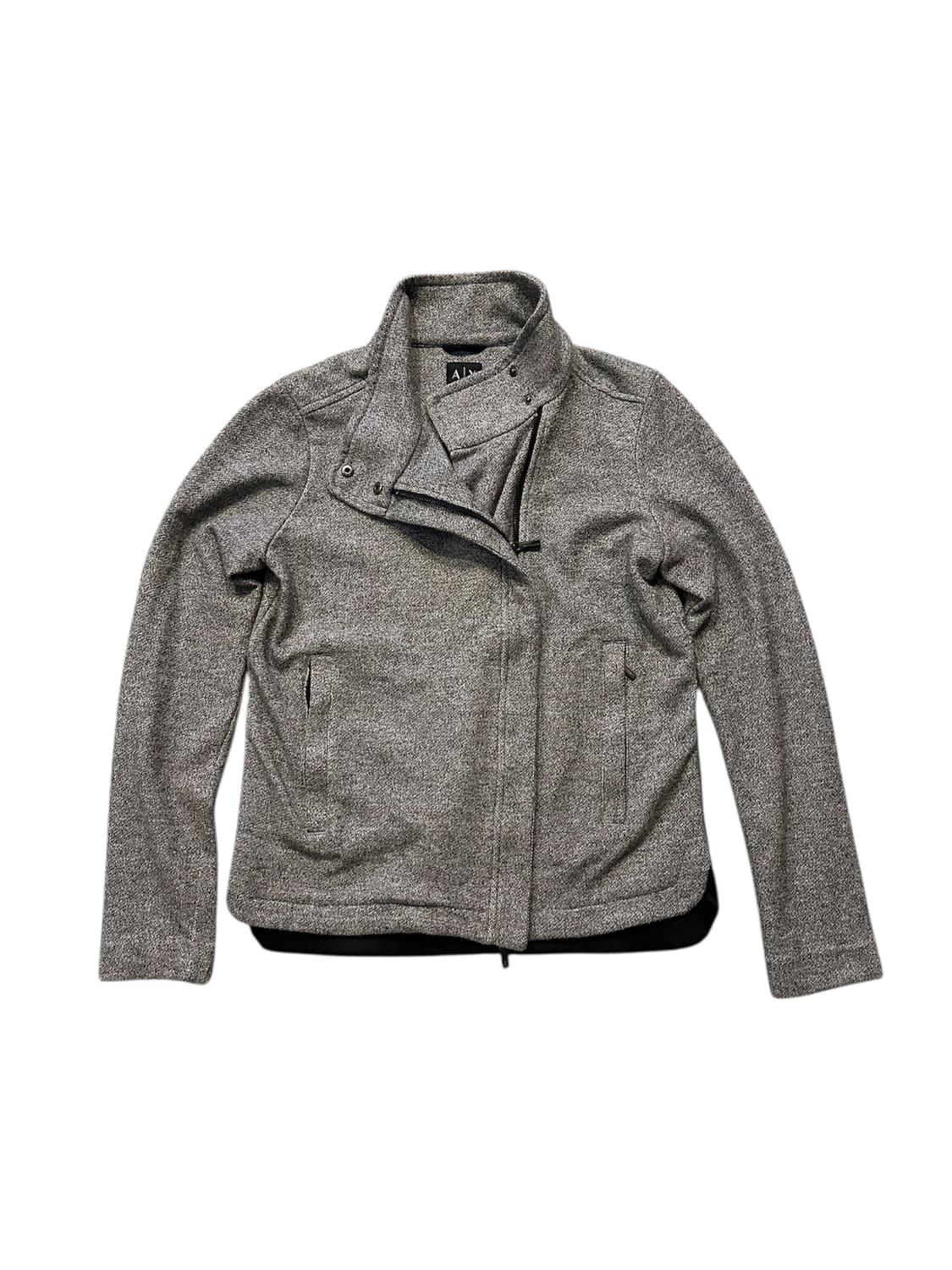 아르마니 익스체인지(A|X) 라이더 디테일 니트 집업 상품이미지1