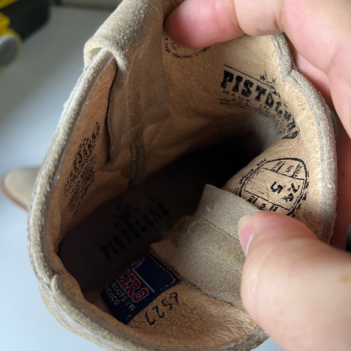 [PISTOLERO] 피스톨레로 스웨이드 웨스턴 부츠 상품이미지4