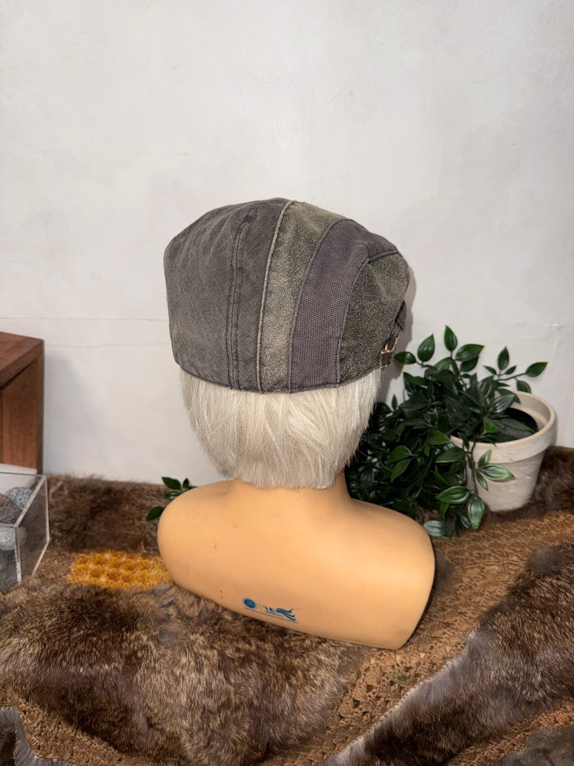 Buckaroo washing gray denim hunting cap 상품이미지3