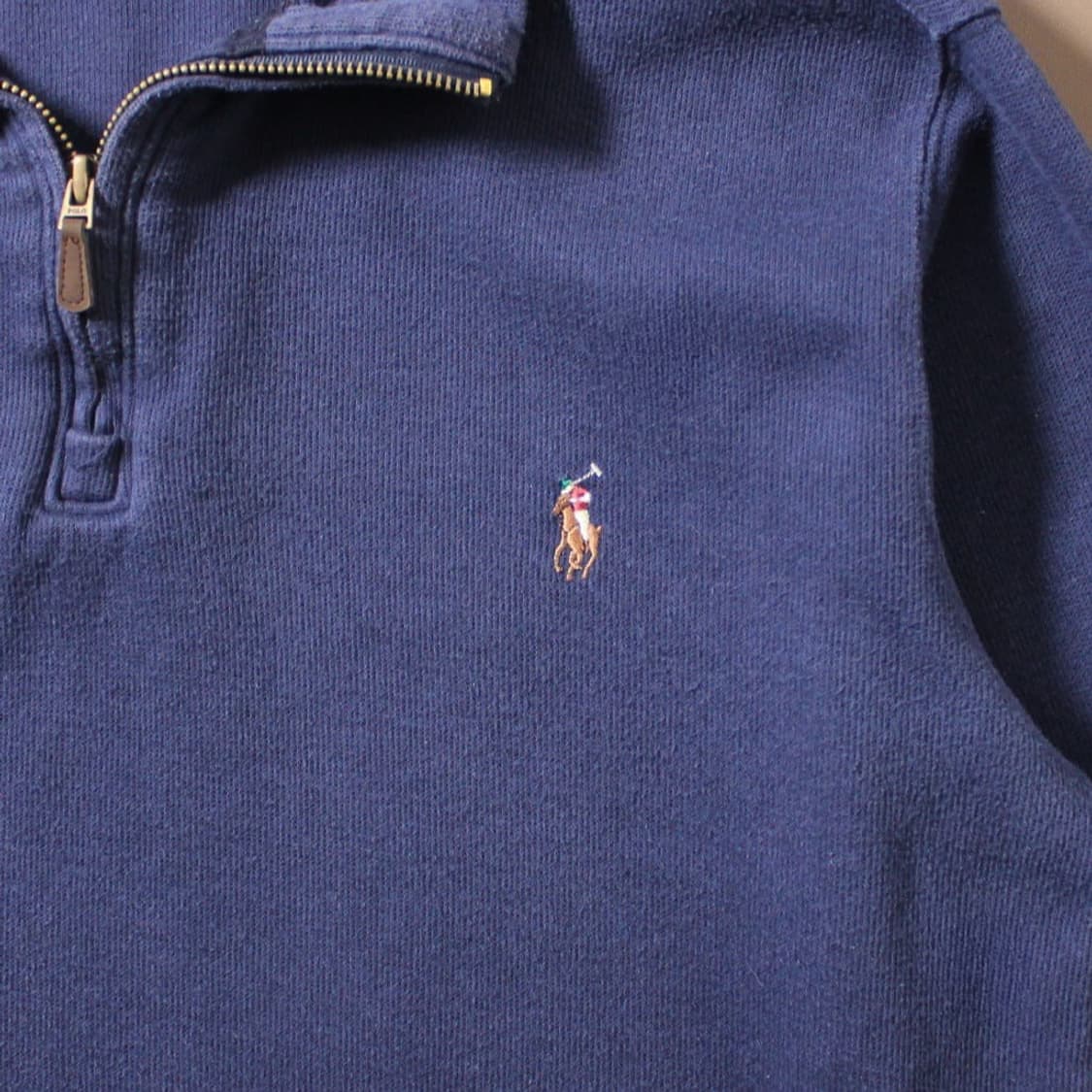 Polo 폴로 랄프로렌 네이비 하프집업  상품이미지4