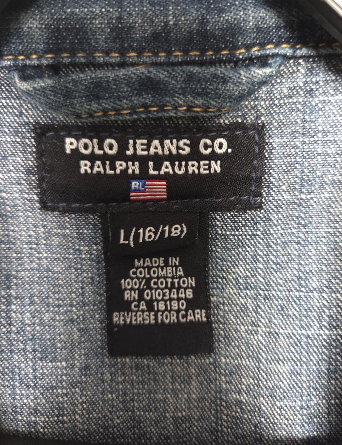 폴로 랄프로렌 데님 자켓 여성 95#  상품이미지4