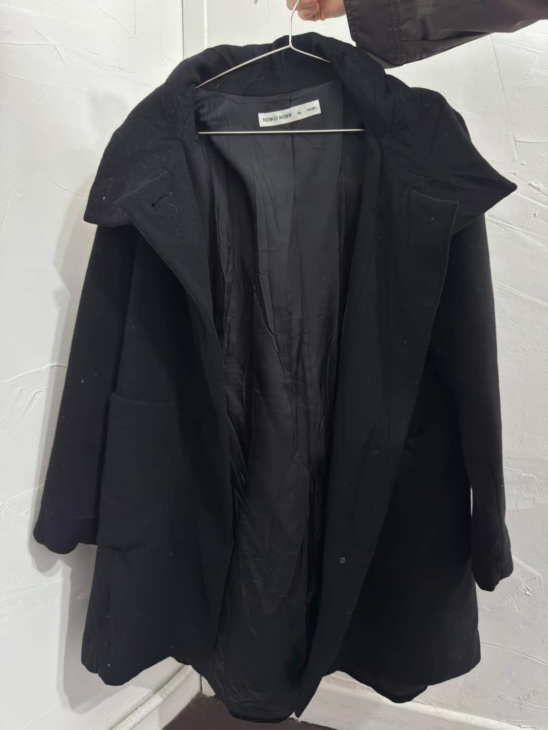 keiko kishi higineck button coat 상품이미지7