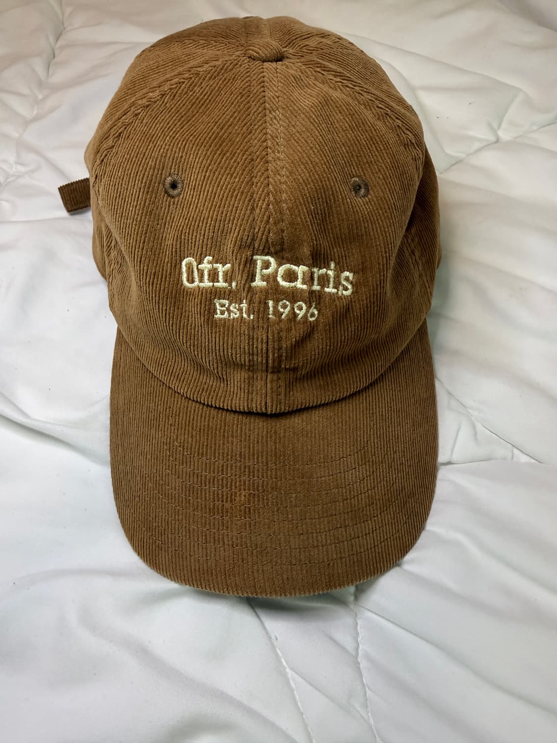 ofr.paris 코듀로이볼캡 상품이미지1