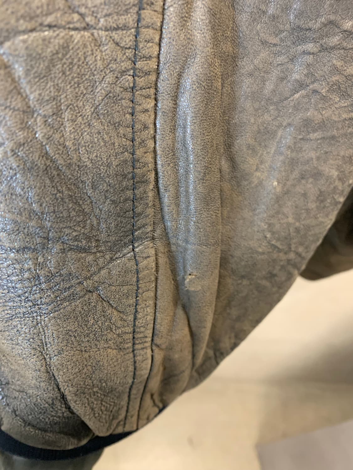 아비렉스 봄버 가죽자켓 상품이미지4