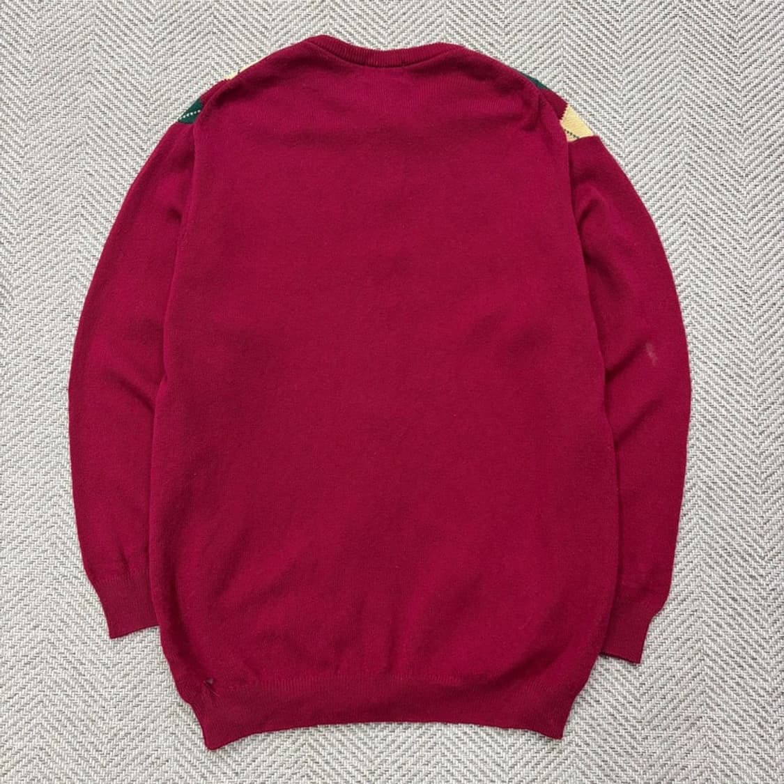 아일랜드 아가일 울 니트 가디건 v2599 상품이미지2