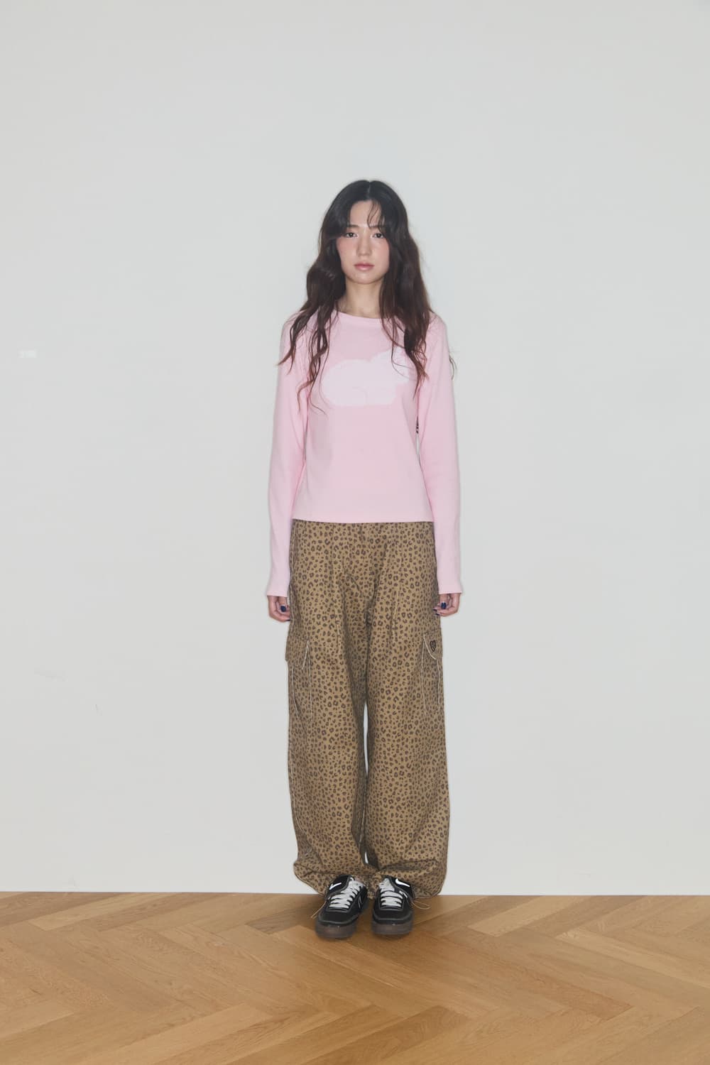 샤키리 레오파드 카고 팬츠 상품이미지3