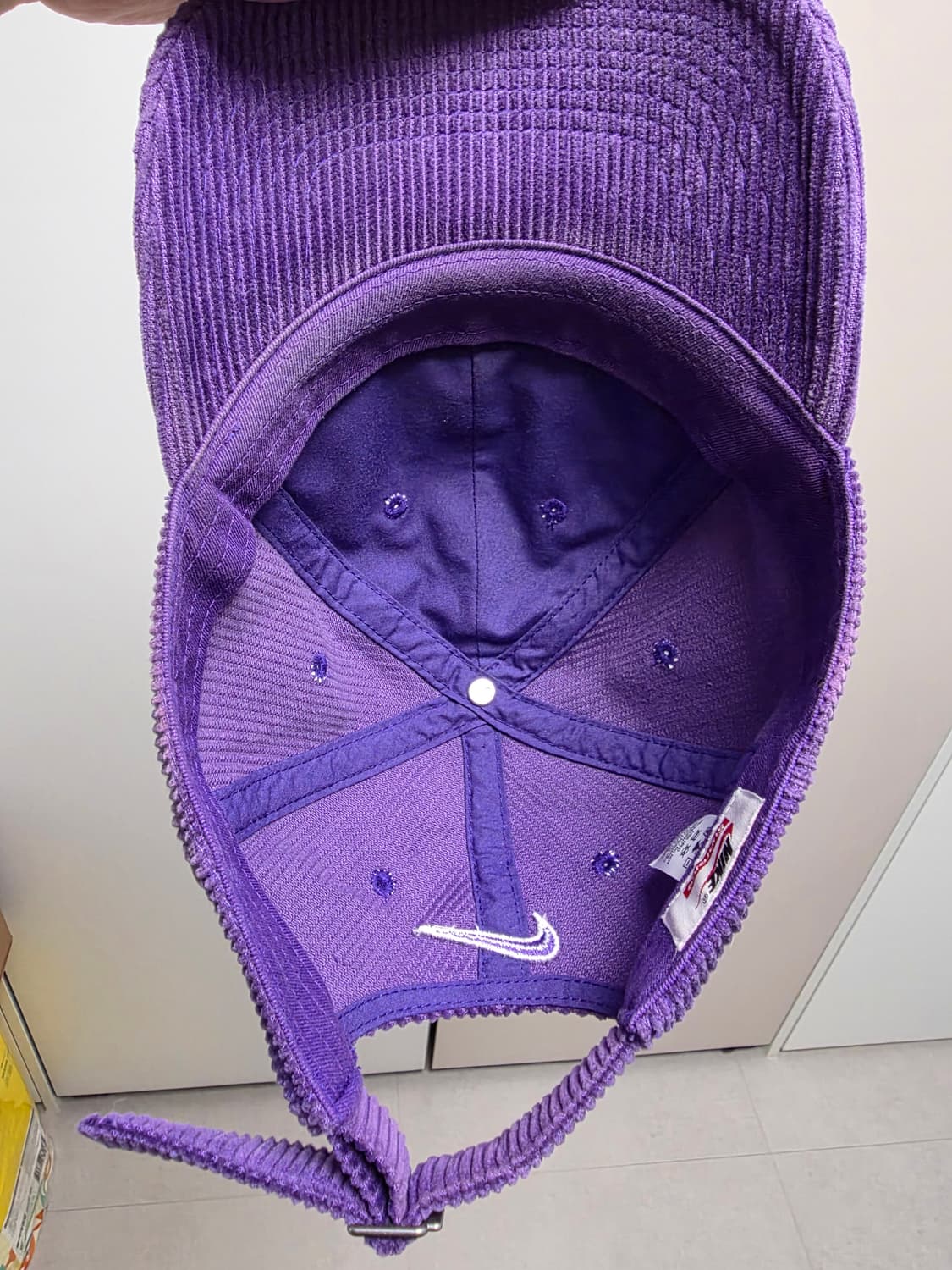 슈프림 x 나이키 아크 코듀로이 6-패널 캡 퍼플 - 22SS 상품이미지2