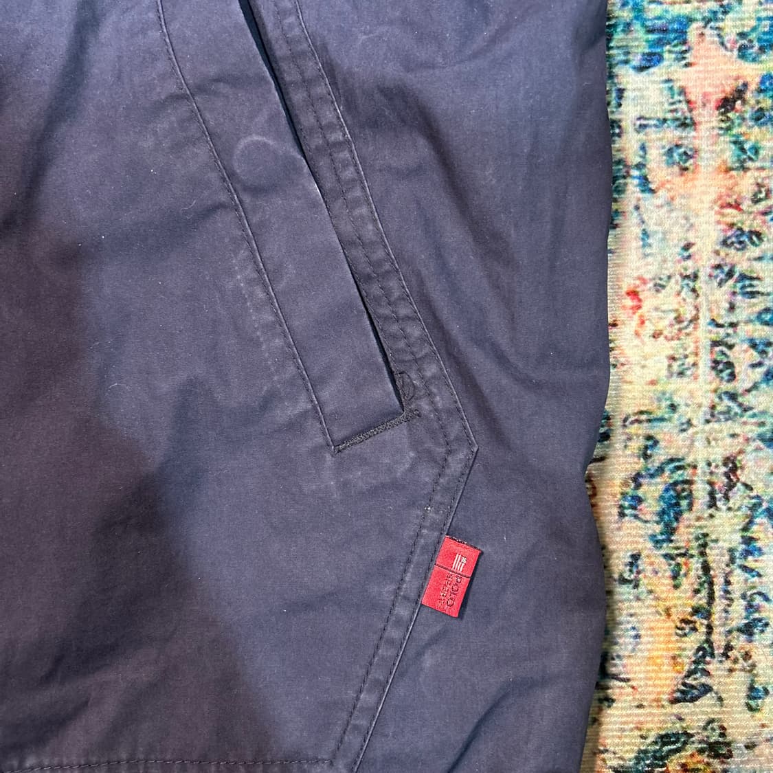 [L] 90s 폴로 스포츠 리버시블 자수로고 스윙자켓 상품이미지6