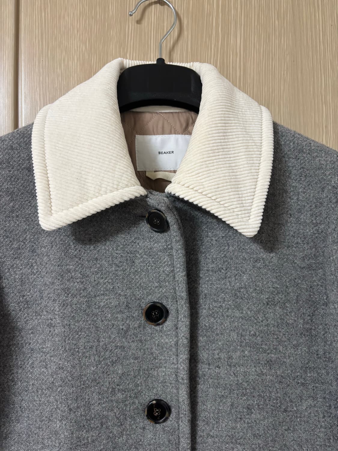 비이커 그레이 코트 상품이미지2