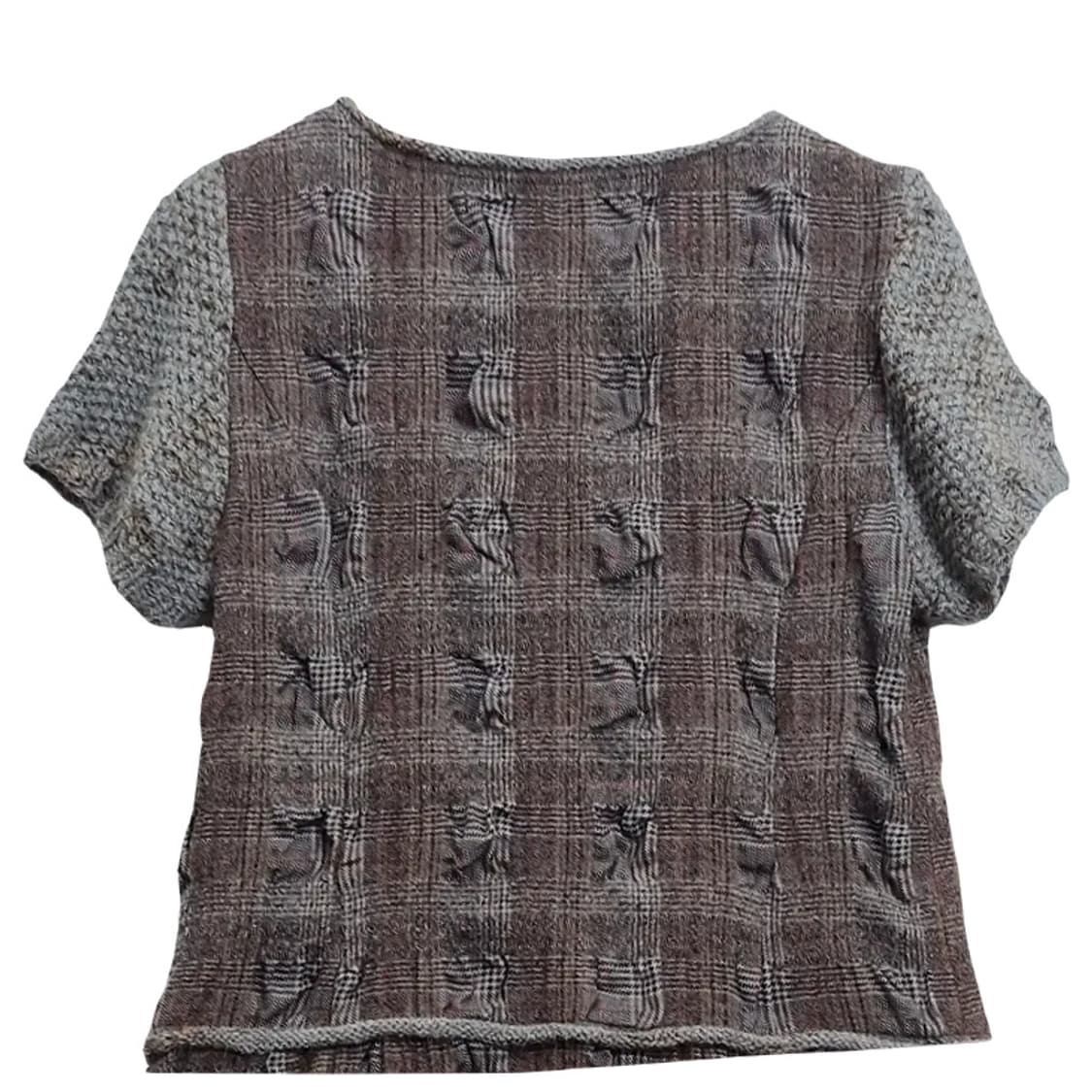 빈티지 브라운 니트 반팔 원피스 [38] 상품이미지6