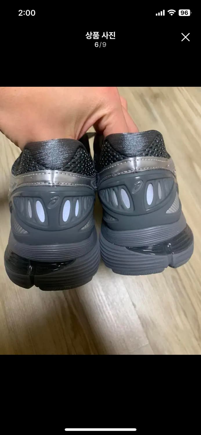 아식스 키코 젤코리카 실버 265 새상품 팝니다. 상품이미지6