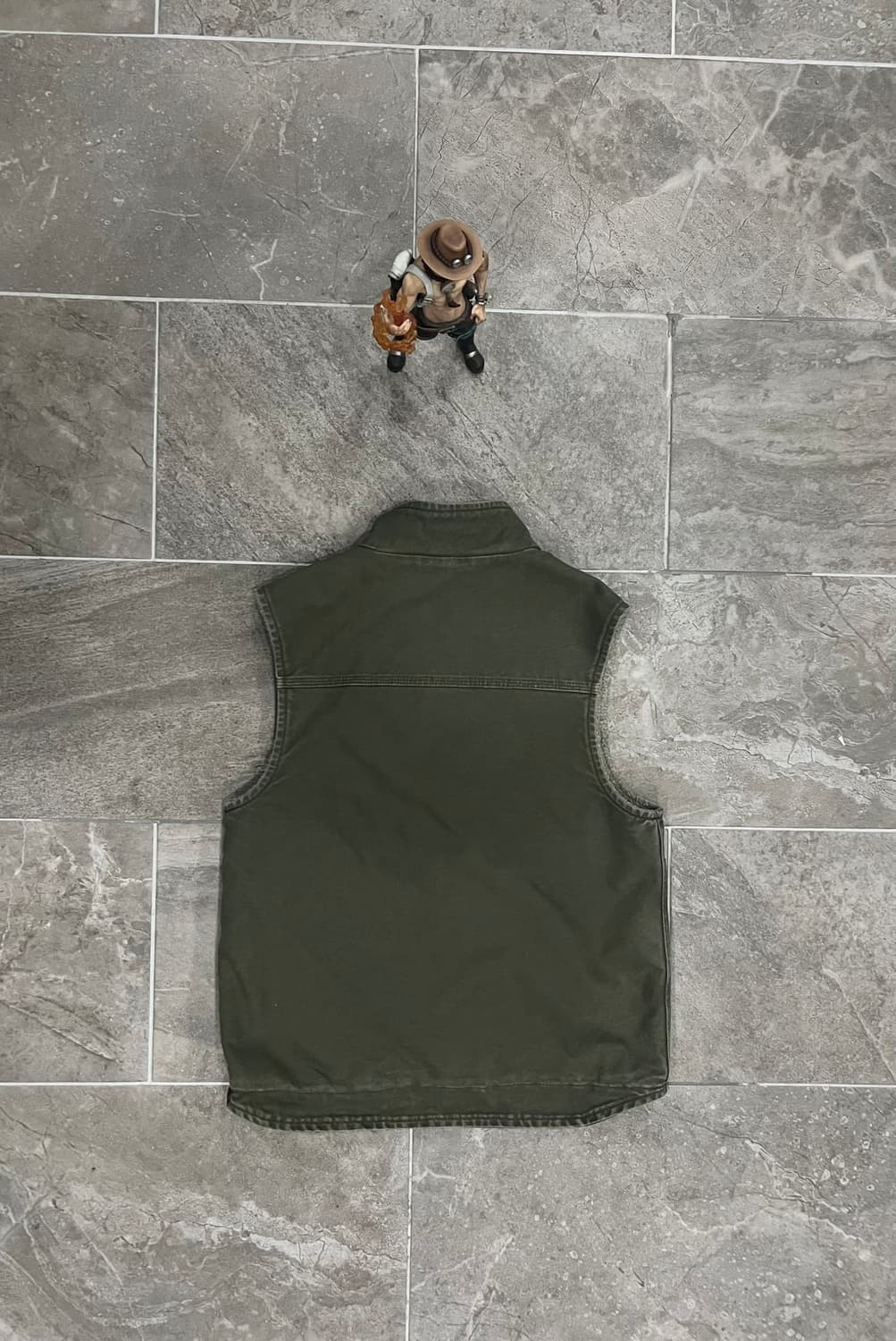 (M)칼하트 셰르파 넥 조끼베스트 V33 ARG 아미그린 상품이미지2