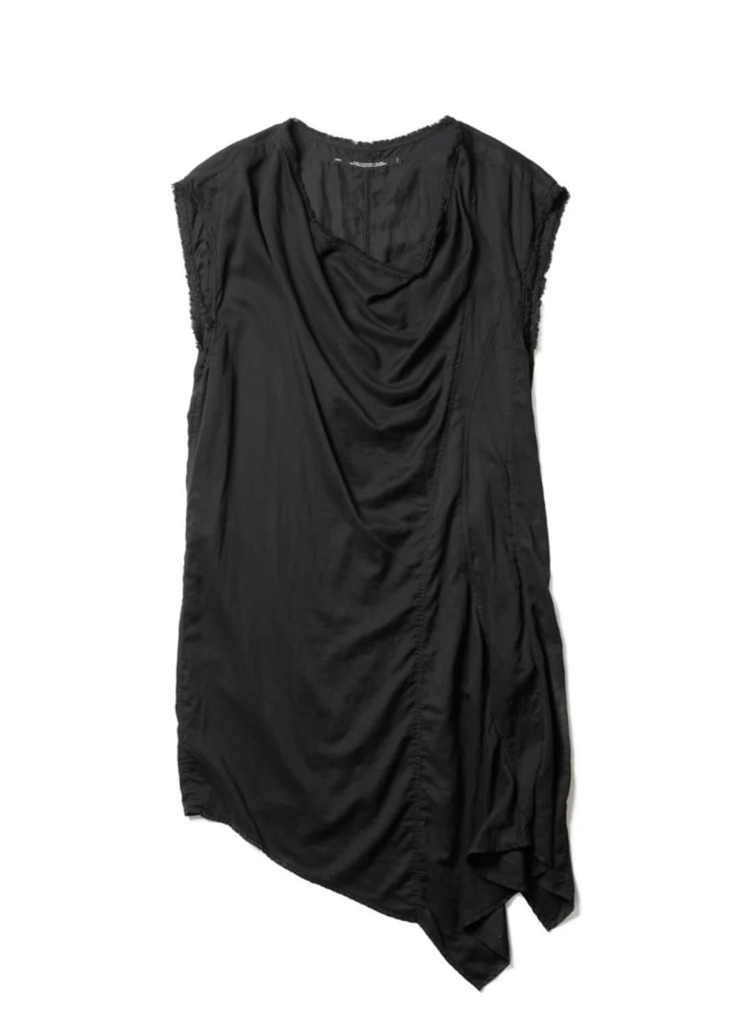 [Julius] 907SHM5 Black/Umbra Drape Tunic 상품이미지1