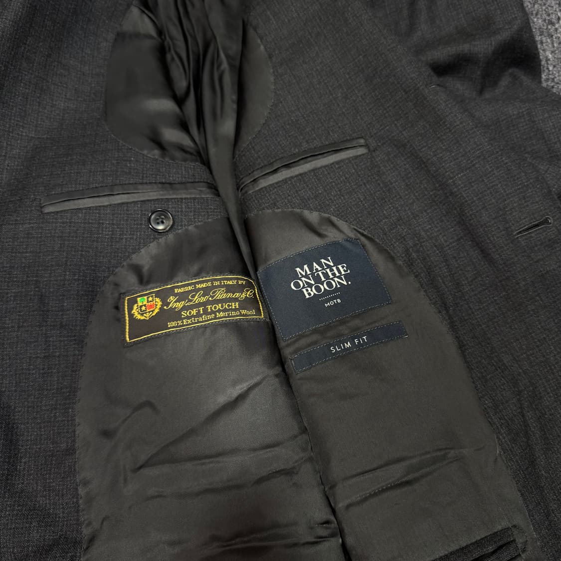 맨온더분 쓰리버튼 모 블레이져 상품이미지8