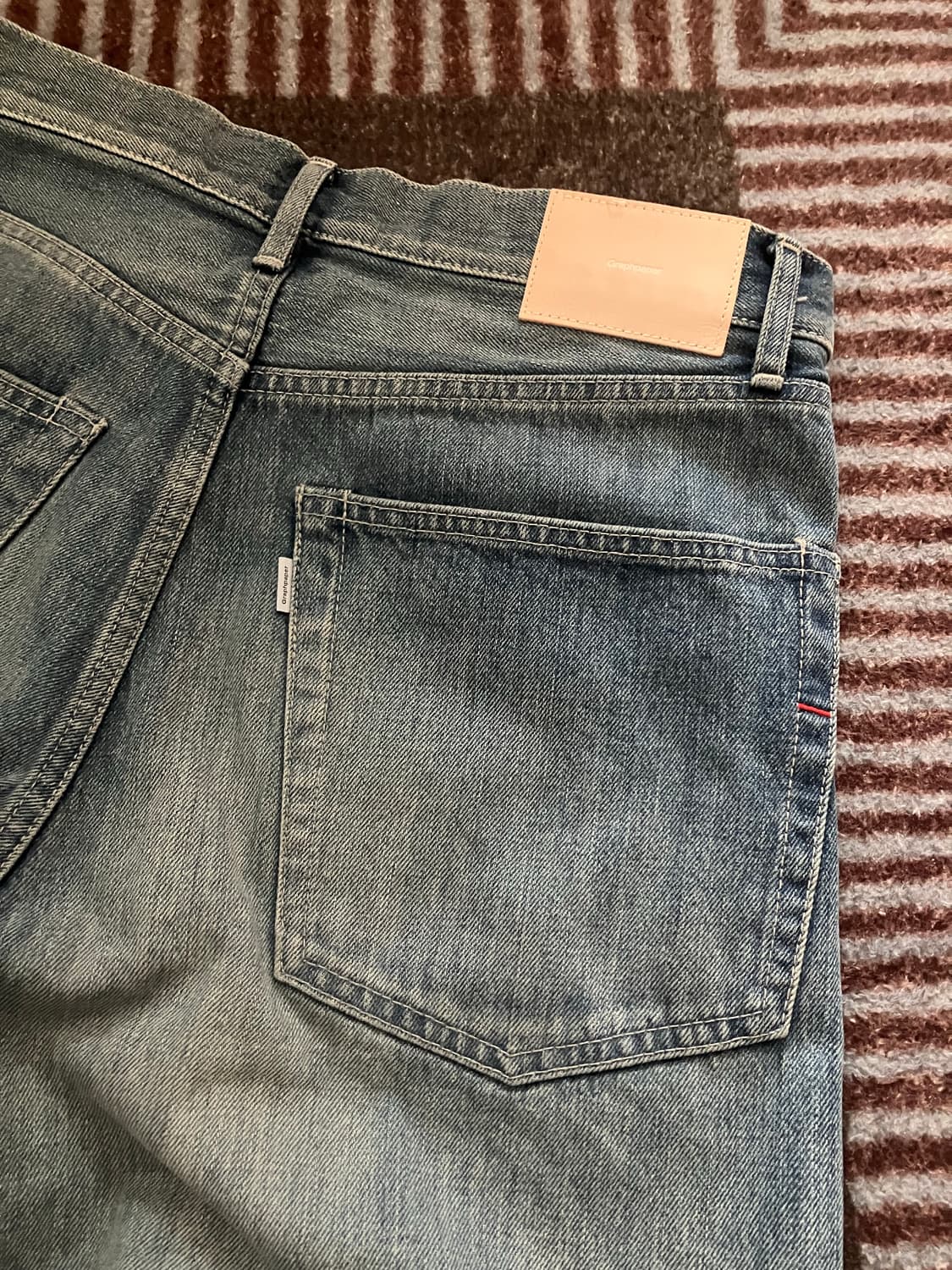 그라프페이퍼 / 와이드 스트레이트 셀비지 데님 / [1] 상품이미지3