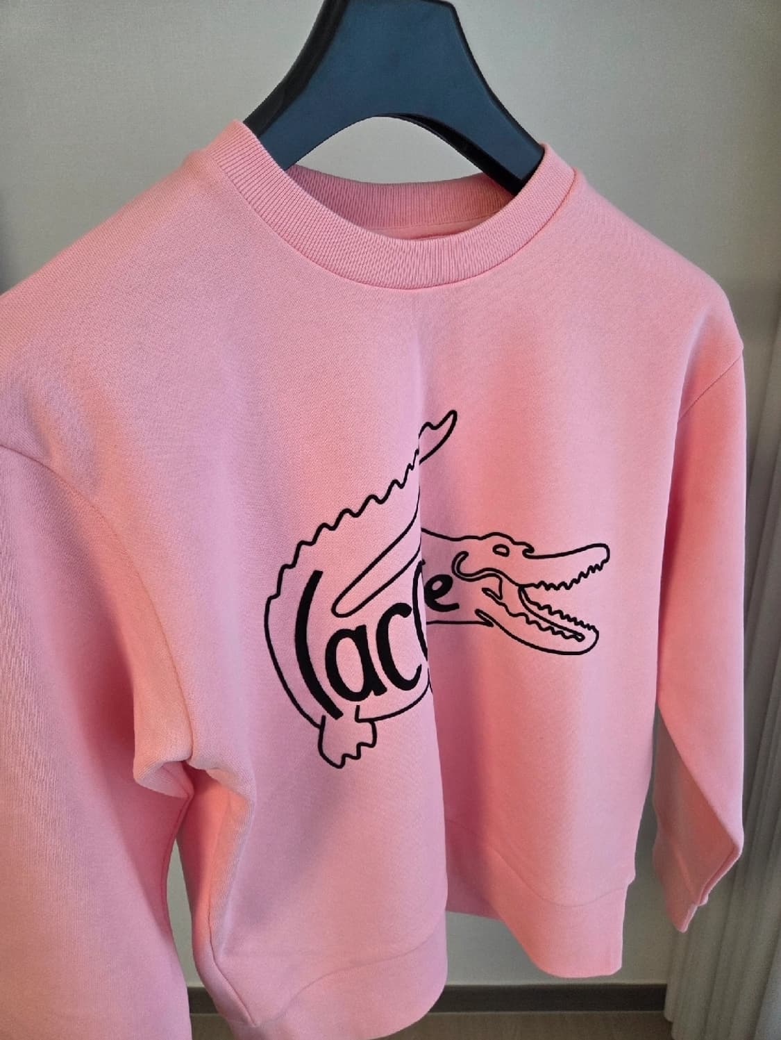 (새상품)라코스테 lacoste 딸기우유 맨투맨 36 상품이미지1