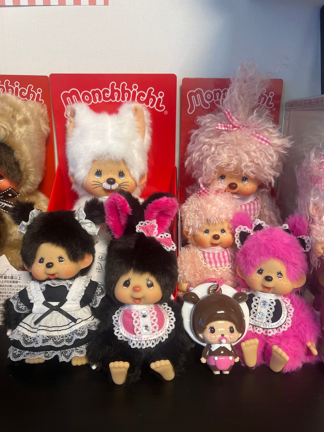 홍콩 몬치치 레이스몬치치 블랙핑크 상품이미지1