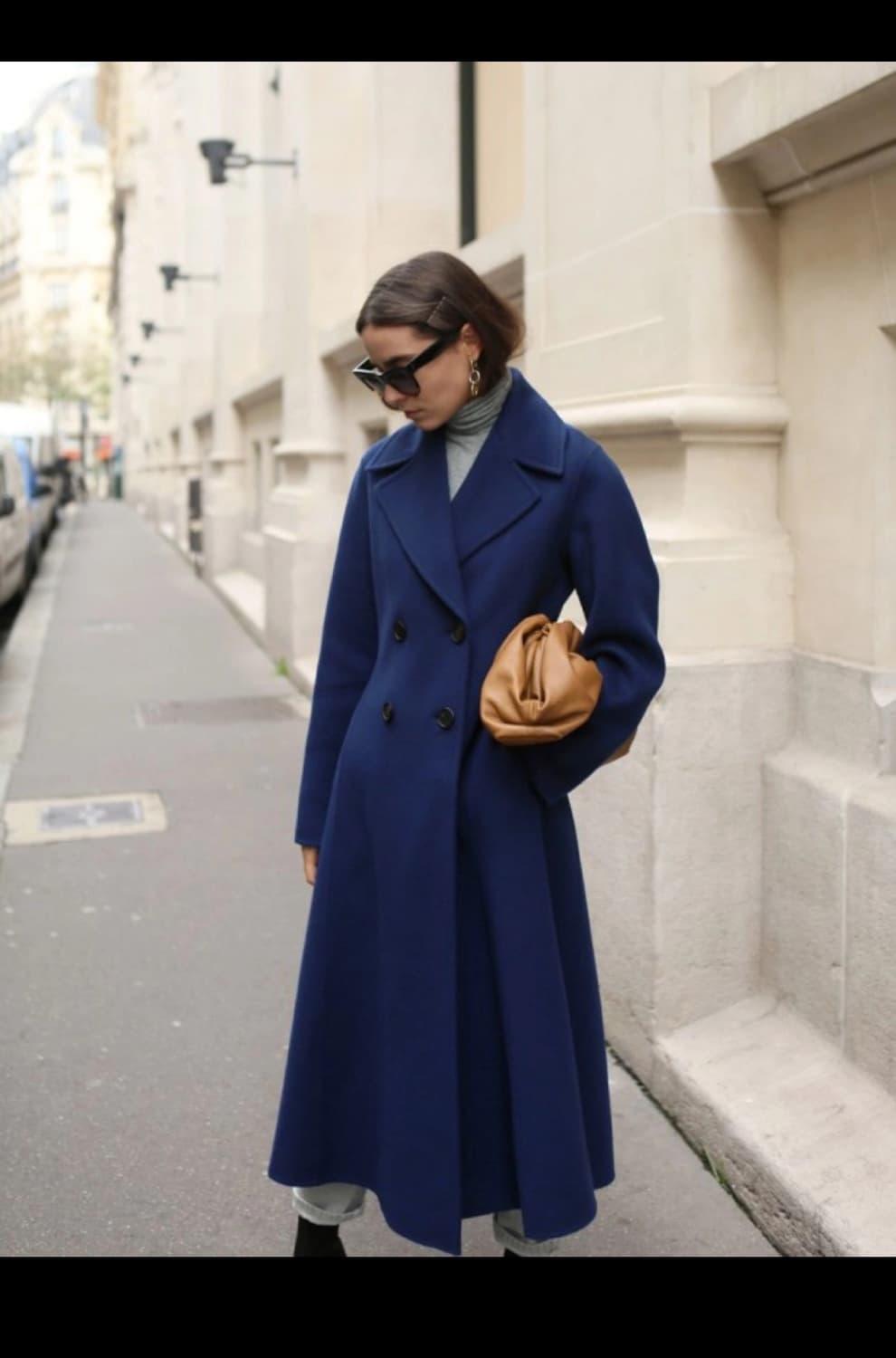 Orr 오르 롱코트 블루 (새상품) 상품이미지1